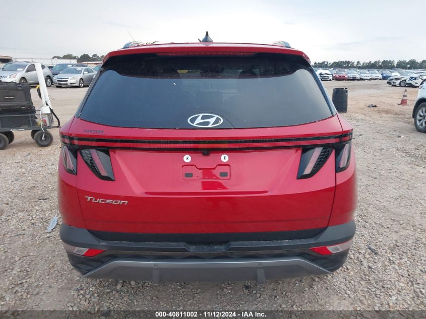 2022 Hyundai Tucson Limited VIN: 5NMJE3AE2NH020467 Lot: 40811002