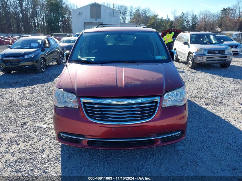 2013 Chrysler Town & Country Touring-L VIN: 2C4RC1CG0DR595926 Lot: 40811009