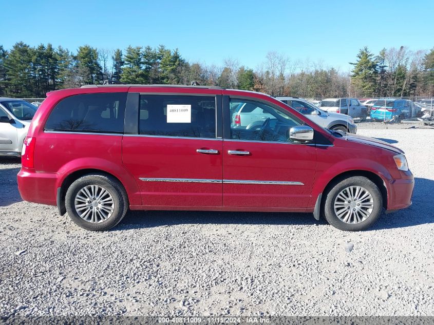 2013 Chrysler Town & Country Touring-L VIN: 2C4RC1CG0DR595926 Lot: 40811009