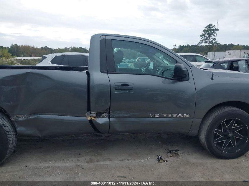 2017 Nissan Titan S VIN: 1N6AA1R76HN513546 Lot: 40811012