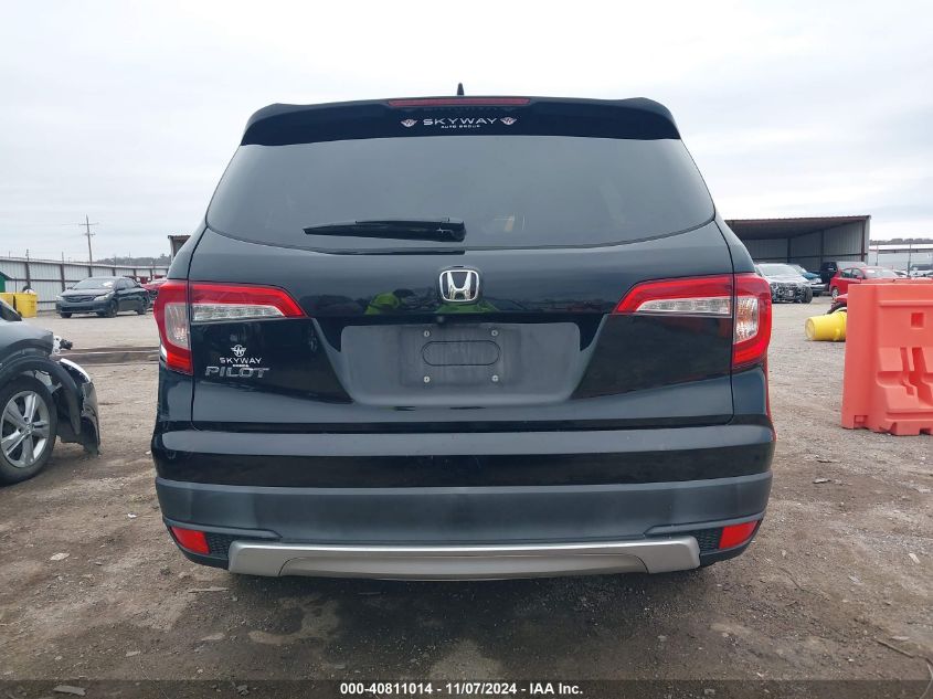 2019 Honda Pilot Ex-L VIN: 5FNYF5H5XKB000932 Lot: 40811014