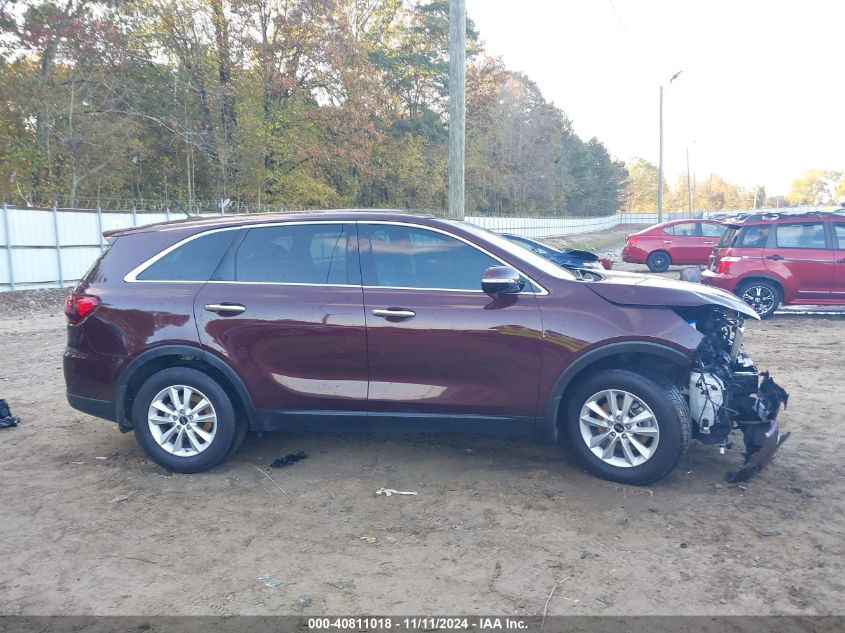 2019 Kia Sorento 2.4L Lx VIN: 5XYPG4A30KG568806 Lot: 40811018