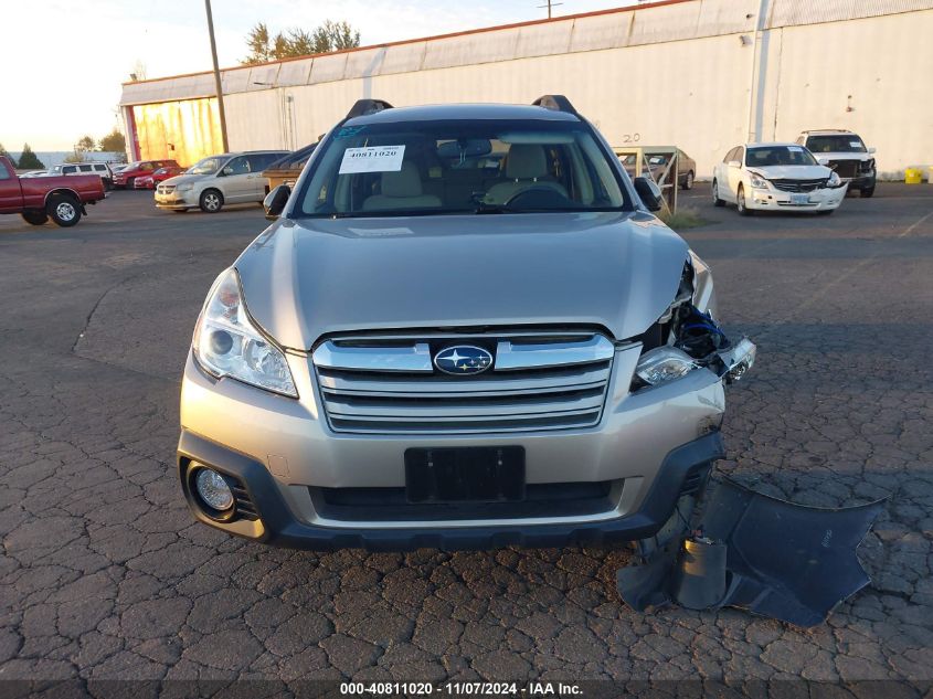 2014 Subaru Outback 2.5I Premium VIN: 4S4BRBDC8E3225377 Lot: 40811020