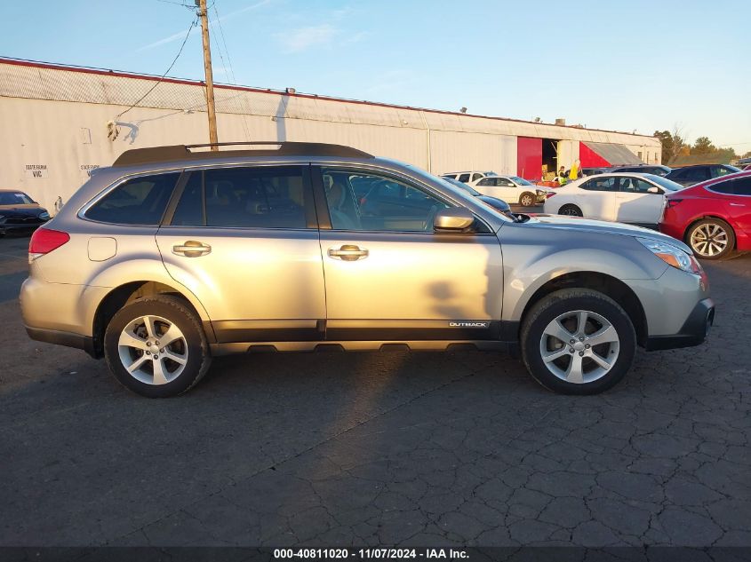 2014 Subaru Outback 2.5I Premium VIN: 4S4BRBDC8E3225377 Lot: 40811020