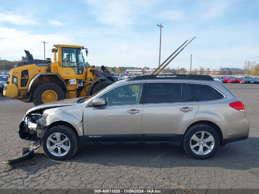 VIN 4S4BRBDC8E3225377 2014 Subaru Outback, 2.5I Pre... no.14