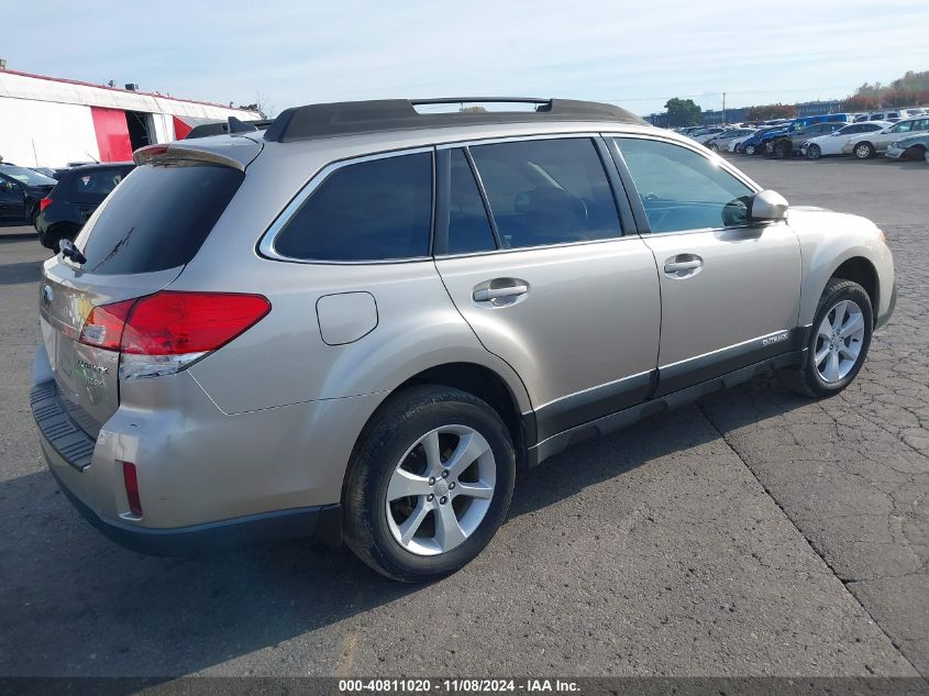 VIN 4S4BRBDC8E3225377 2014 Subaru Outback, 2.5I Pre... no.4