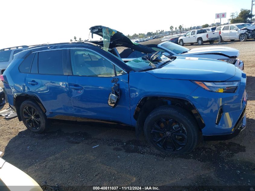 2022 Toyota Rav4 Hybrid Xse VIN: JTME6RFV6ND522627 Lot: 40811037