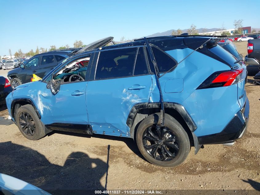 2022 Toyota Rav4 Hybrid Xse VIN: JTME6RFV6ND522627 Lot: 40811037