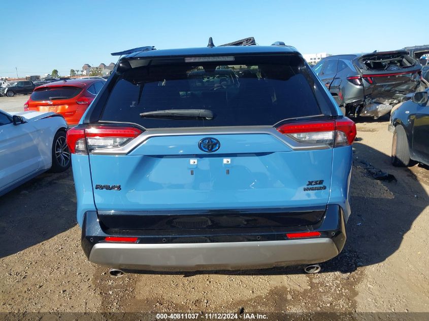 2022 Toyota Rav4 Hybrid Xse VIN: JTME6RFV6ND522627 Lot: 40811037