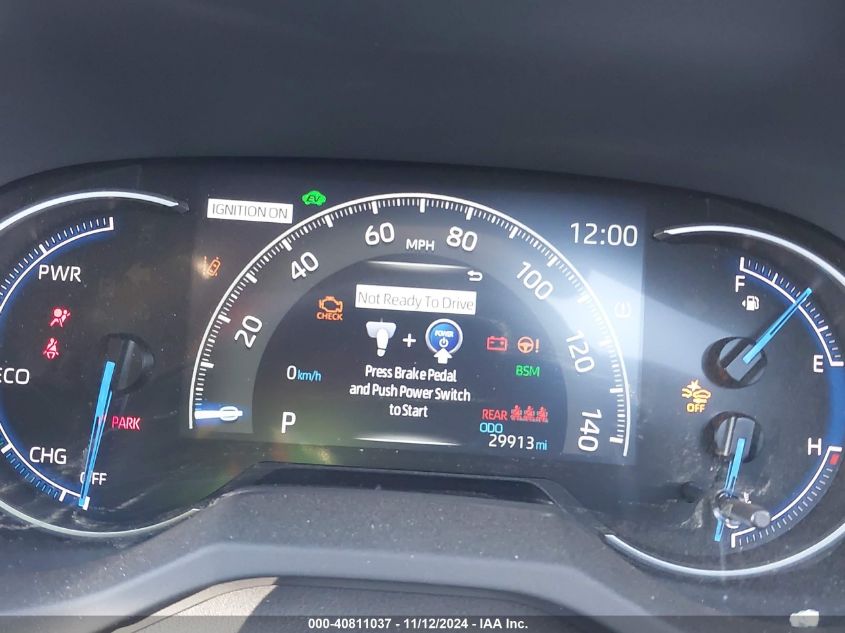 2022 Toyota Rav4 Hybrid Xse VIN: JTME6RFV6ND522627 Lot: 40811037