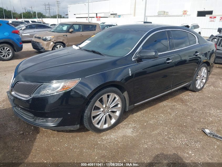 2013 Lincoln Mks Ecoboost VIN: 1LNHL9FT8DG615260 Lot: 40811041