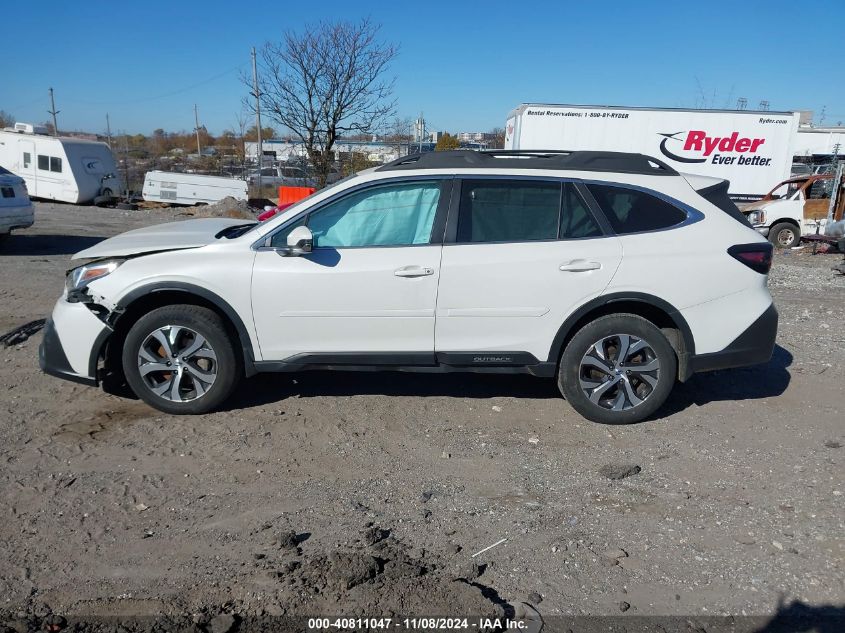 2022 Subaru Outback Limited VIN: 4S4BTAMC3N3265555 Lot: 40811047