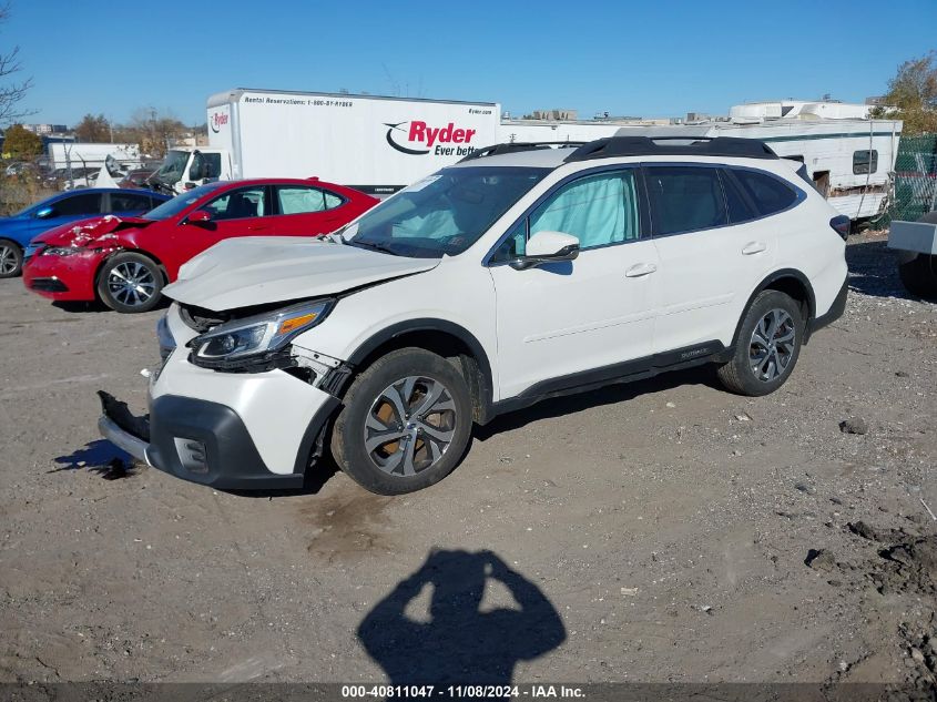 2022 Subaru Outback Limited VIN: 4S4BTAMC3N3265555 Lot: 40811047