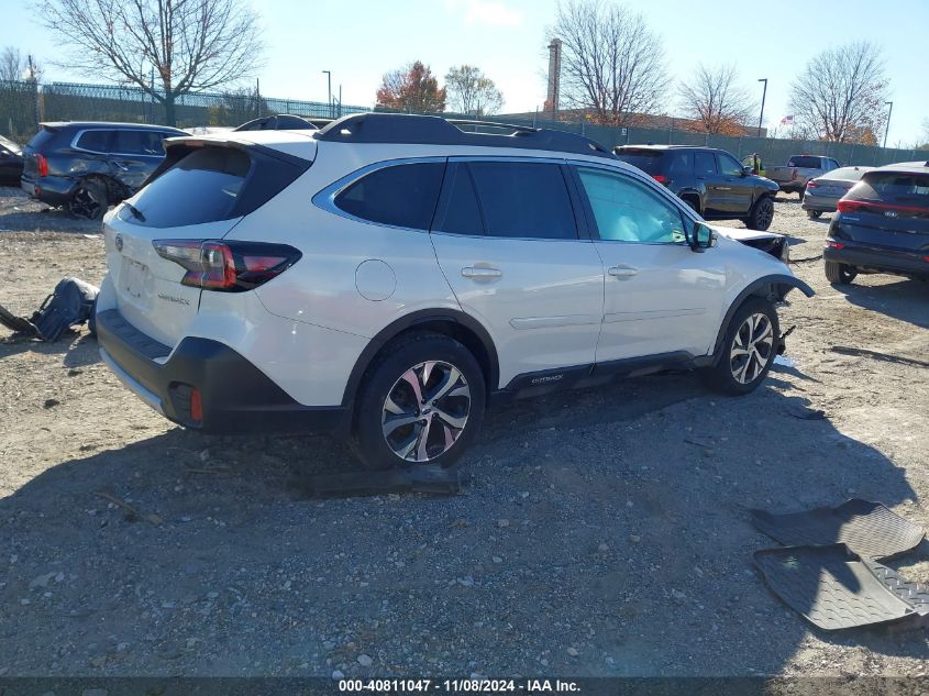 2022 Subaru Outback Limited VIN: 4S4BTAMC3N3265555 Lot: 40811047