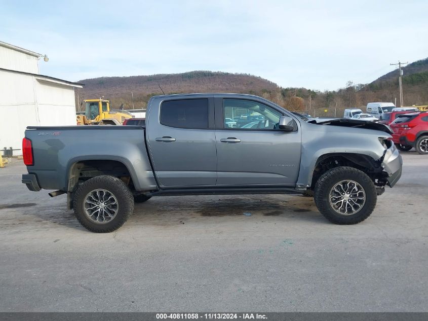 2022 Chevrolet Colorado 4Wd Short Box Zr2 VIN: 1GCGTEEN1N1292623 Lot: 40811058