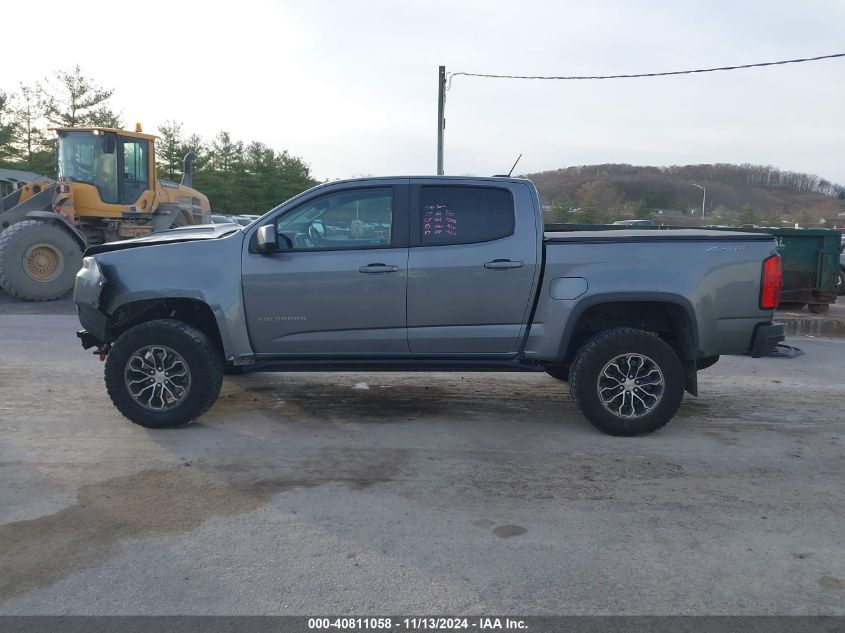 2022 Chevrolet Colorado 4Wd Short Box Zr2 VIN: 1GCGTEEN1N1292623 Lot: 40811058