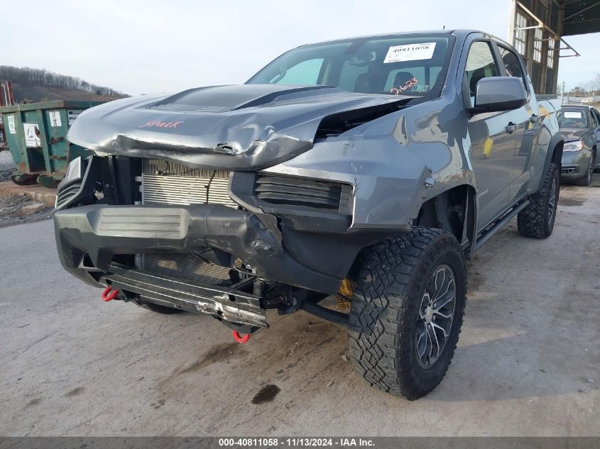 2022 Chevrolet Colorado 4Wd Short Box Zr2 VIN: 1GCGTEEN1N1292623 Lot: 40811058