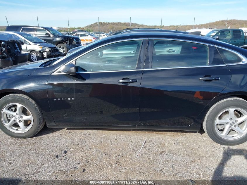 2017 Chevrolet Malibu Ls VIN: 1G1ZB5ST7HF282581 Lot: 40811067