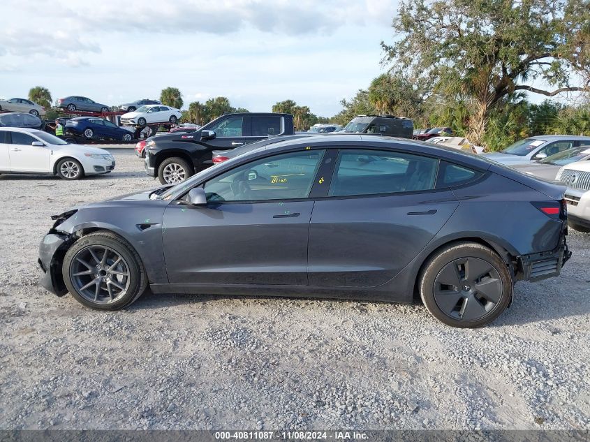 VIN 5YJ3E1EAXPF591777 2023 Tesla Model 3, Rear-Whee... no.14