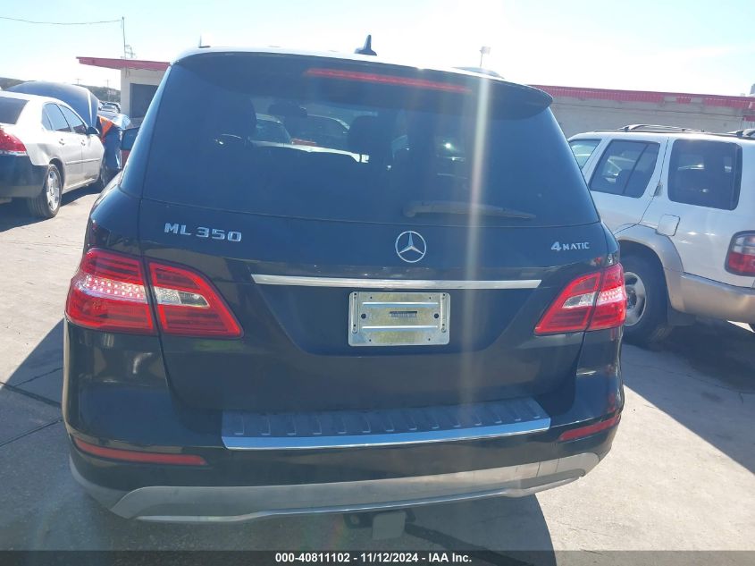 2013 Mercedes-Benz Ml 350 4Matic VIN: 4JGDA5HB4DA207925 Lot: 40811102