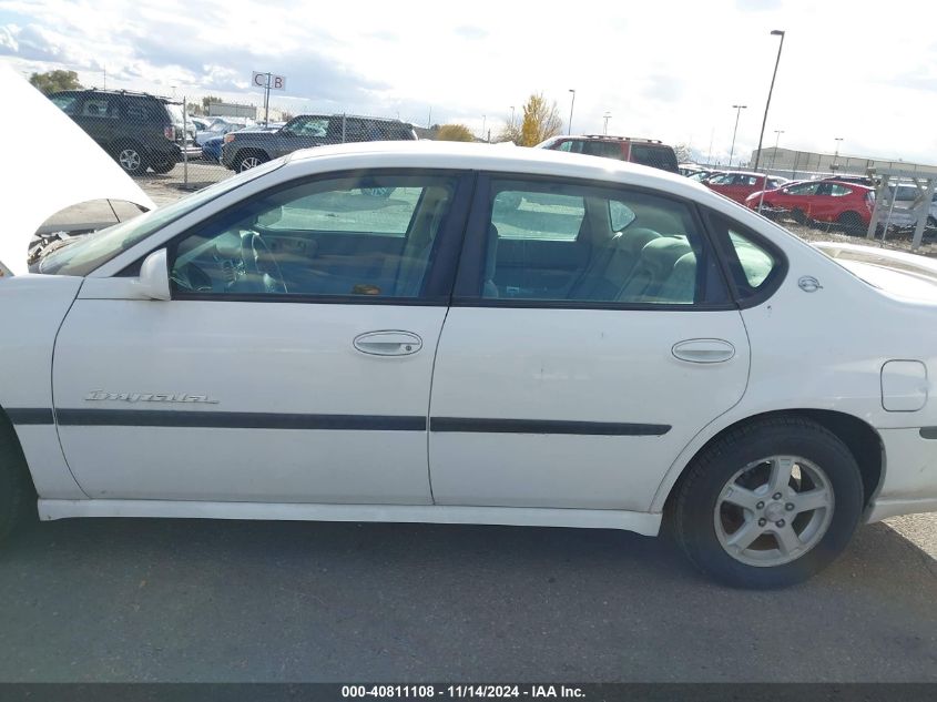 2003 Chevrolet Impala Ls VIN: 2G1WH52K839108450 Lot: 40811108