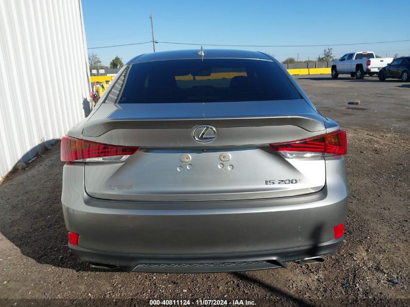 2017 Lexus Is 200T VIN: JTHBA1D25H5053457 Lot: 40811124