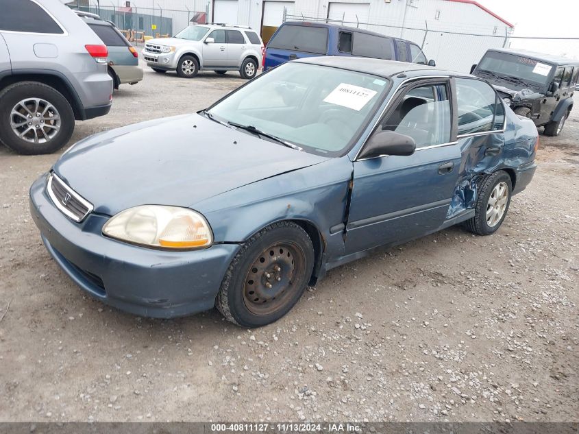 1998 Honda Civic Lx VIN: 1HGEJ6676WL018862 Lot: 40811127