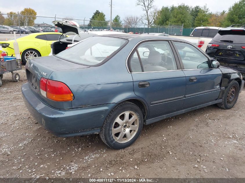 1998 Honda Civic Lx VIN: 1HGEJ6676WL018862 Lot: 40811127