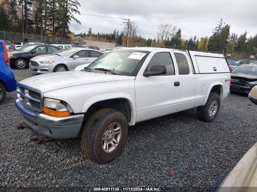 2004 Dodge Dakota Slt VIN: 1D7HG42N24S744472 Lot: 40811135