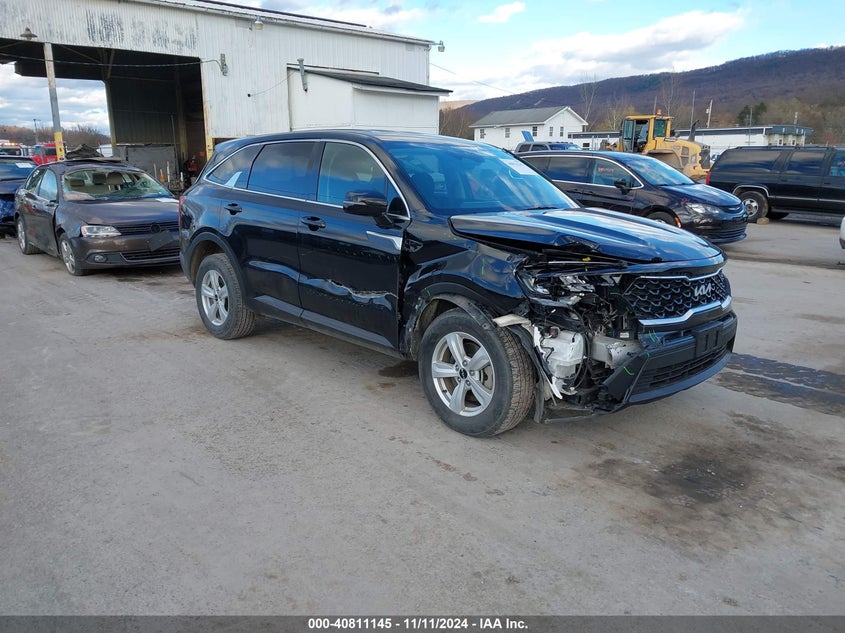 VIN 5XYRGDLC7NG106575 2022 KIA SORENTO LX