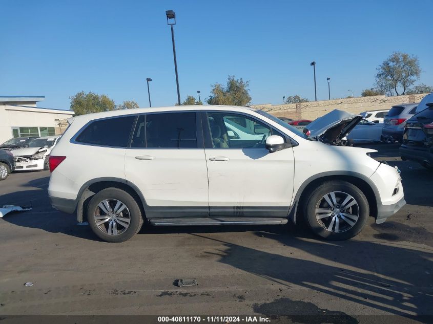 2016 Honda Pilot Ex VIN: 5FNYF5H34GB043832 Lot: 40811170