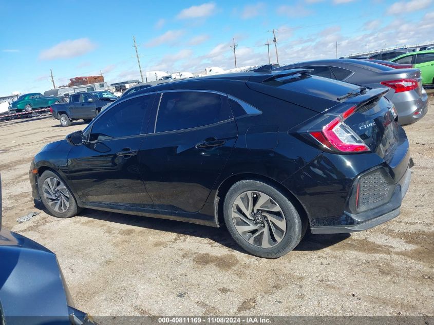 2018 Honda Civic Lx VIN: SHHFK7H26JU212468 Lot: 40811169