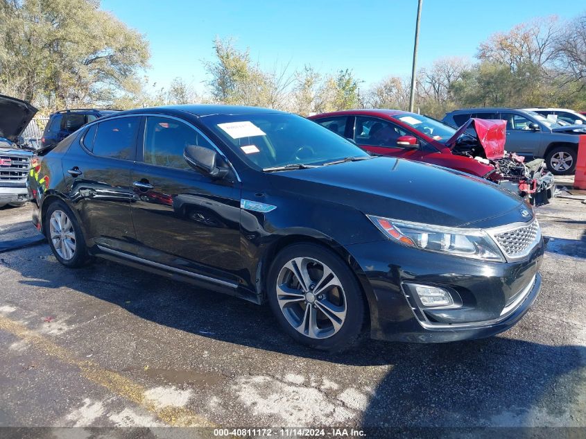 2015 Kia Optima Hybrid Ex VIN: KNAGN4AD6F5081068 Lot: 40811172