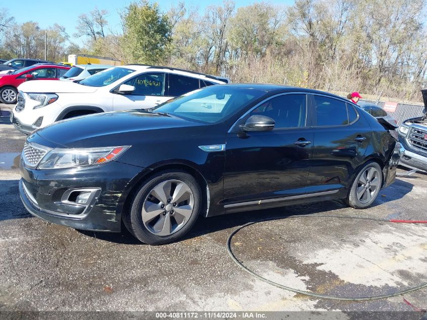 2015 Kia Optima Hybrid Ex VIN: KNAGN4AD6F5081068 Lot: 40811172