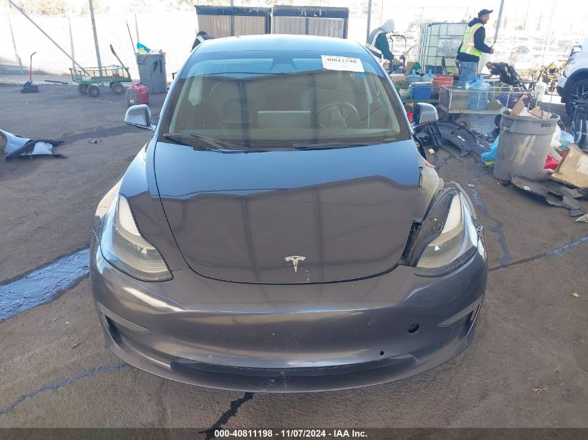 2022 Tesla Model 3 Long Range Dual Motor All-Wheel Drive VIN: 5YJ3E1EBXNF124073 Lot: 40811198