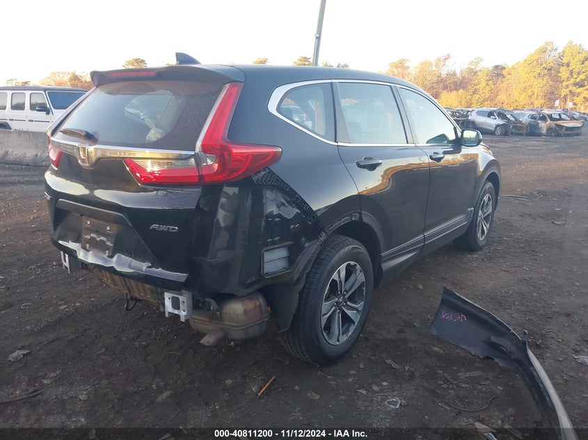 2018 HONDA CR-V LX - 2HKRW6H37JH211191