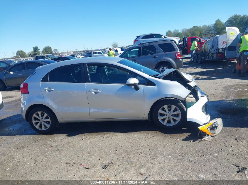 2013 Kia Rio Ex/Sx VIN: KNADN5A37D6239764 Lot: 40811206