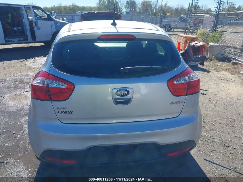 2013 Kia Rio Ex/Sx VIN: KNADN5A37D6239764 Lot: 40811206