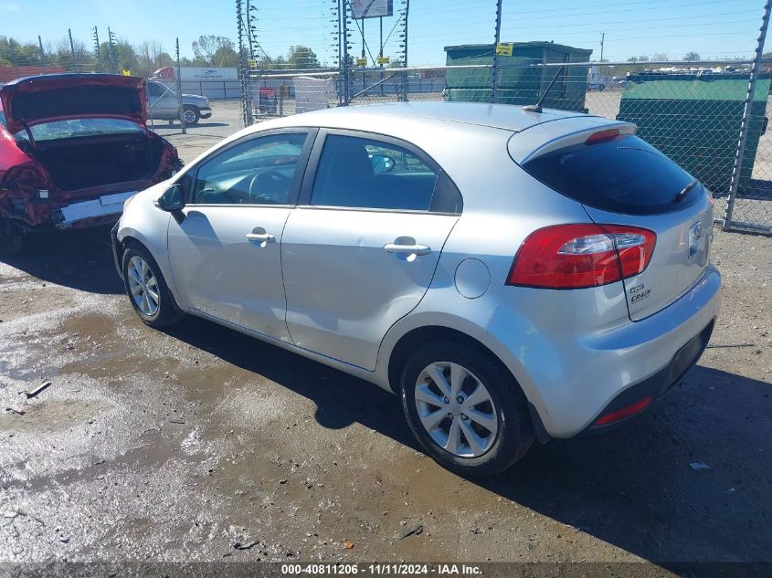 VIN KNADN5A37D6239764 2013 KIA Rio, EX no.3