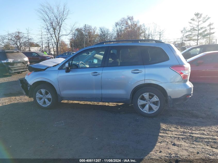 2016 Subaru Forester 2.5I Premium VIN: JF2SJAFC1GH452629 Lot: 40811207