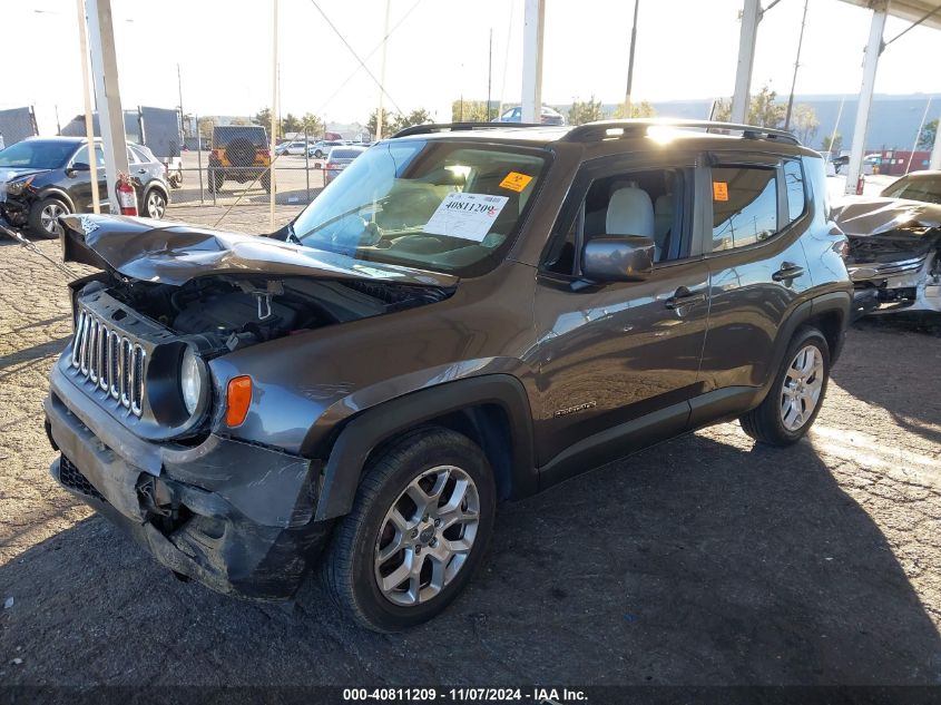 VIN ZACCJABBXJPH44201 2018 Jeep Renegade, Latitude Fwd no.2