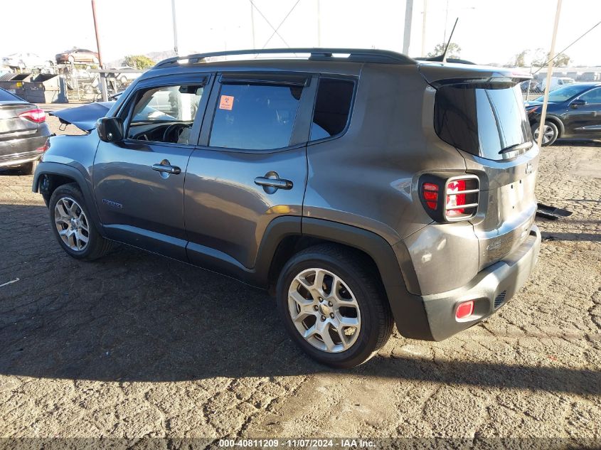 VIN ZACCJABBXJPH44201 2018 Jeep Renegade, Latitude Fwd no.3