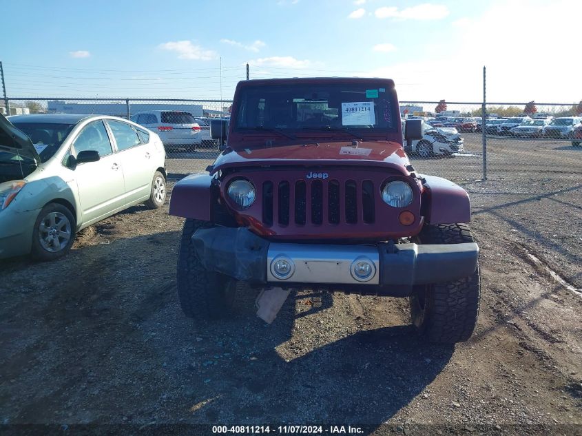 2010 Jeep Wrangler Unlimited Sahara VIN: 1J4BA5H13AL193447 Lot: 40811214