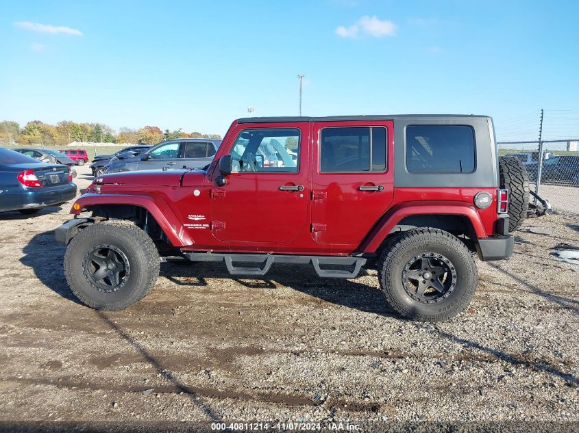 2010 Jeep Wrangler Unlimited Sahara VIN: 1J4BA5H13AL193447 Lot: 40811214