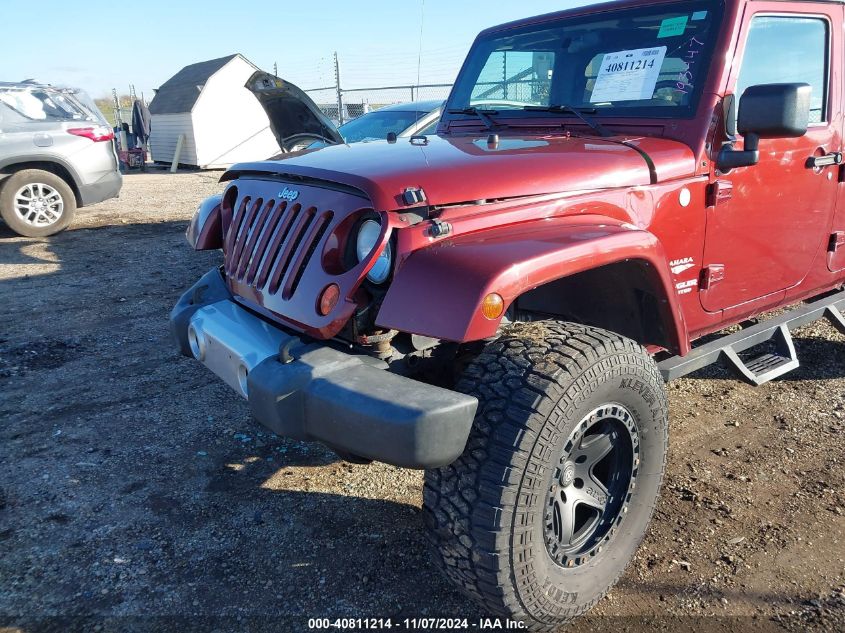 2010 Jeep Wrangler Unlimited Sahara VIN: 1J4BA5H13AL193447 Lot: 40811214