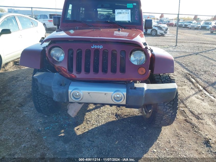 2010 Jeep Wrangler Unlimited Sahara VIN: 1J4BA5H13AL193447 Lot: 40811214