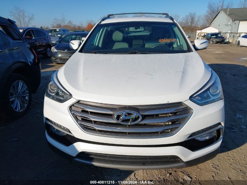 2017 Hyundai Santa Fe Sport 2.4L VIN: 5NMZU3LB1HH051254 Lot: 40811215