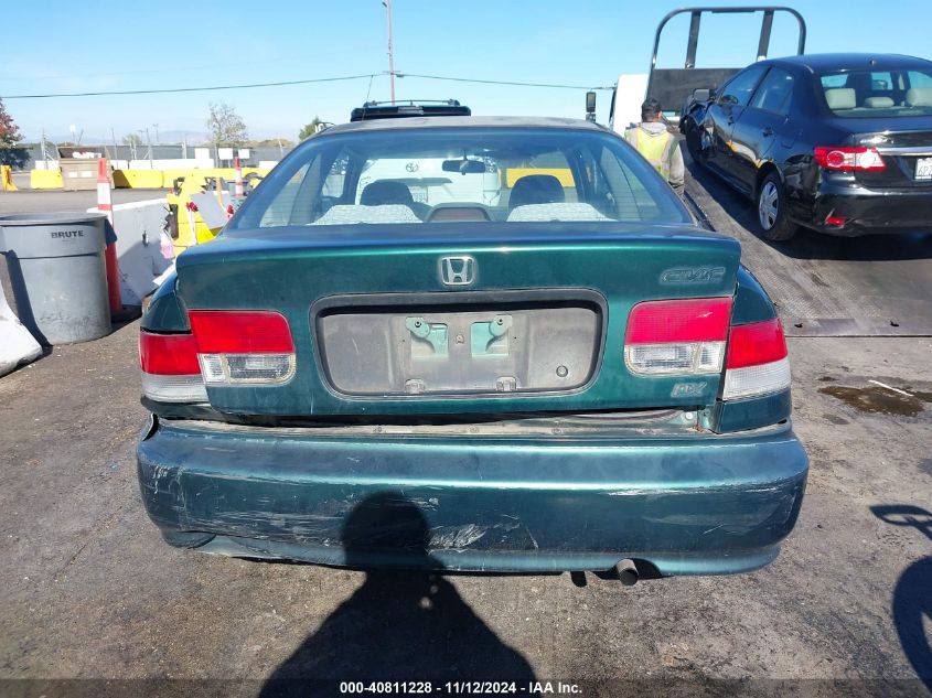 1999 Honda Civic Dx VIN: 1HGEJ6225XL022218 Lot: 40811228