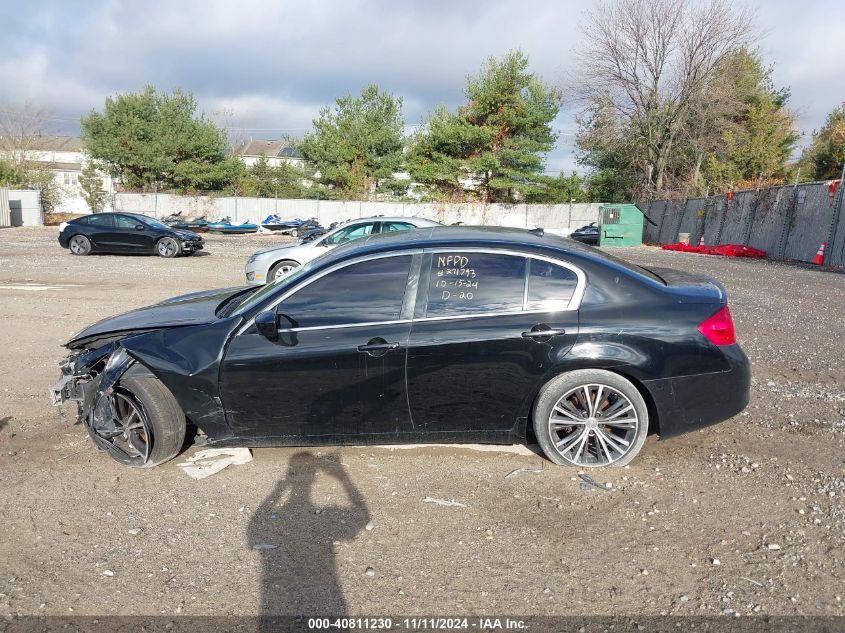 2013 Infiniti G37 Journey VIN: JN1CV6APXDM726009 Lot: 40811230