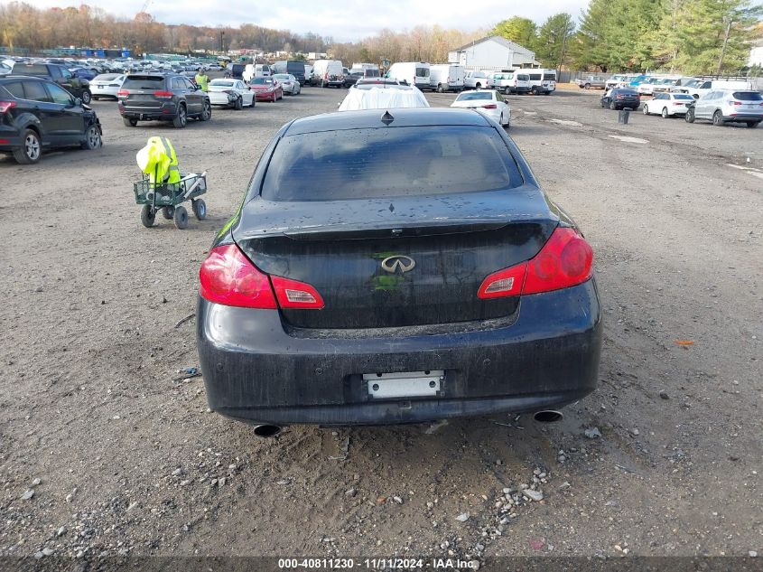 2013 Infiniti G37 Journey VIN: JN1CV6APXDM726009 Lot: 40811230